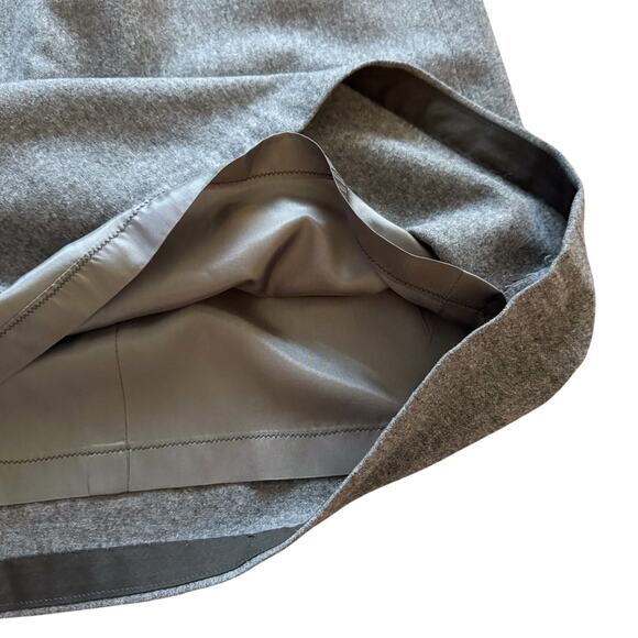 Pendleton Vintage 100% Wool Skirt Women Sz 12 14 Gray Midi preppy academia - Picture 11 of 11